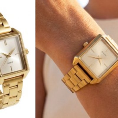 HAILEY GOLD TONE WATCH
