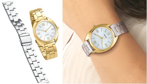 SCARLETTE INTERCHANGEABLE STRAPS WATCH SET - Image 1